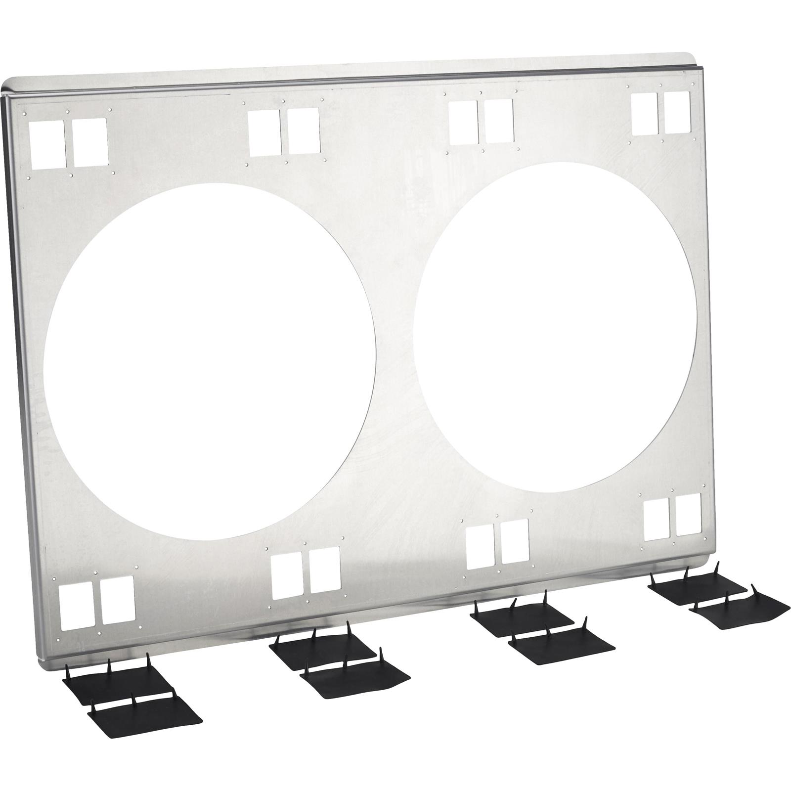 Aluminum Fan Shroud for 31 Inch Radiator, Dual Electric Fans