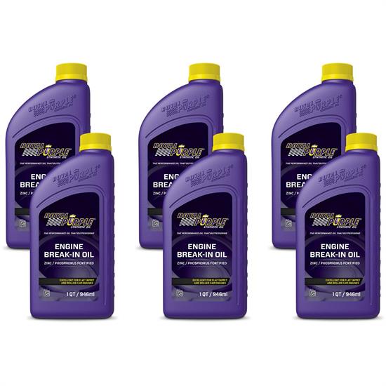 Royal Purple 10W30 BreakIn Oil, 6 Quart Case