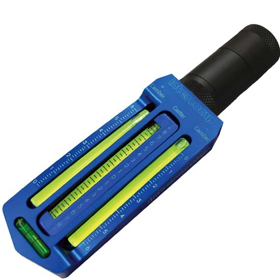 102040 Billet Kart Bubble Caster/Camber Gauge With 5/8 Inch