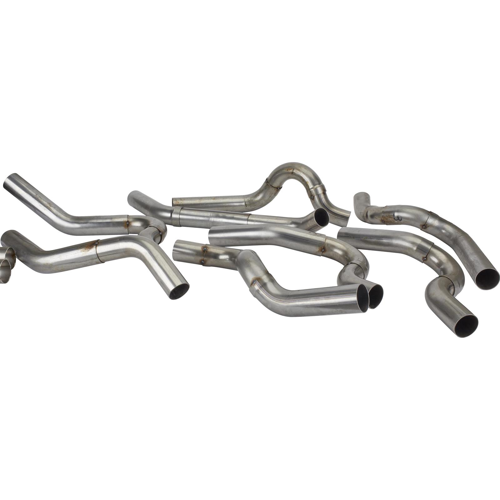 Dynatech® 760-44410 Long Tube BBC Side Exit Header Kit, 2.38