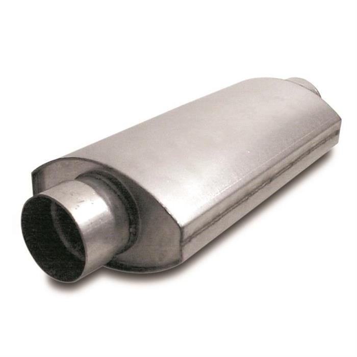 Dynatech® 77614252 Oval Split Flow Mufflers, 21/2"