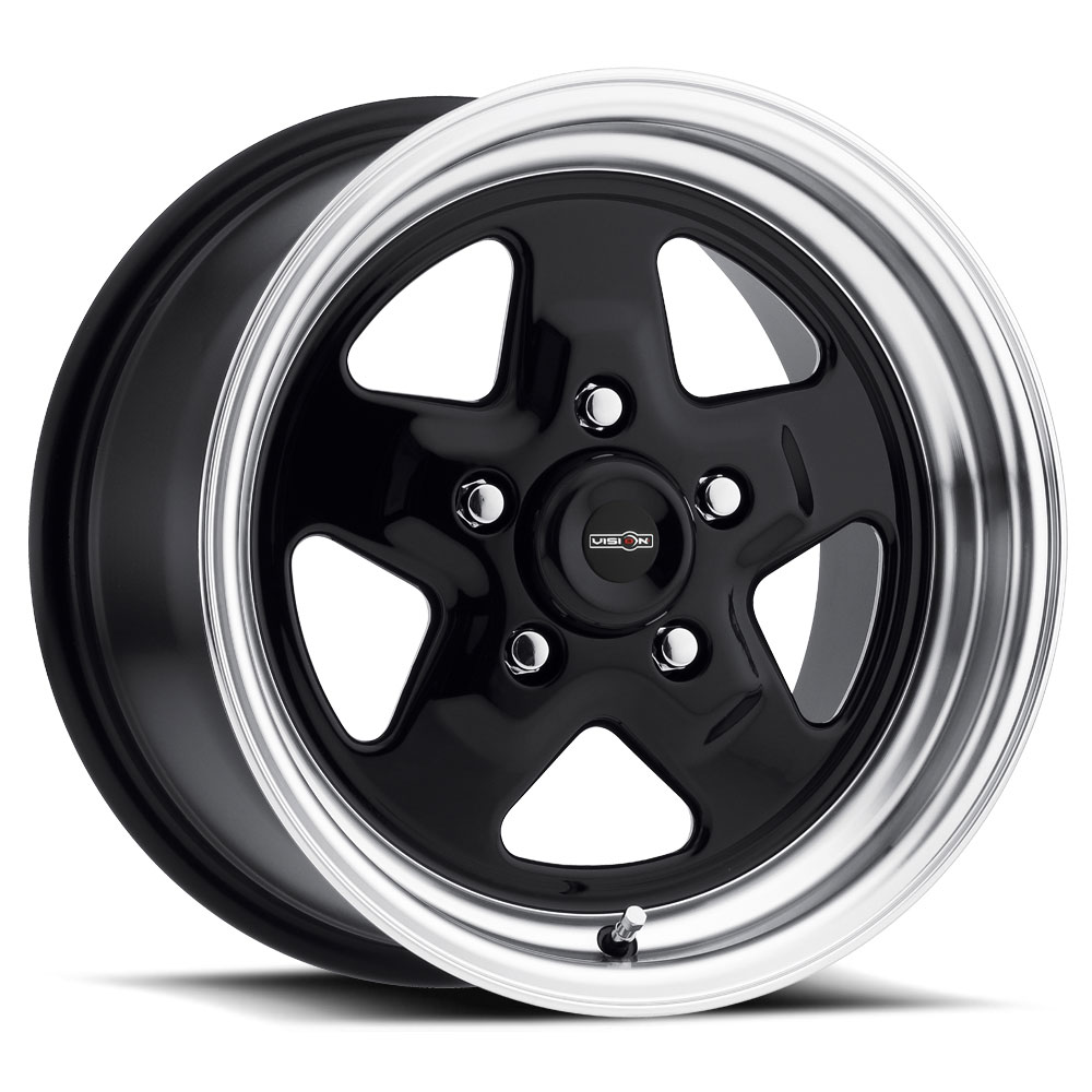 Vision 521H5861B0 American Muscle 521H Nitro Wheel, 15X8