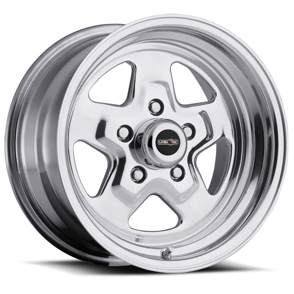Vision 521H5865P27 American Muscle 521H Nitro Wheel, 15X8 - 15x8