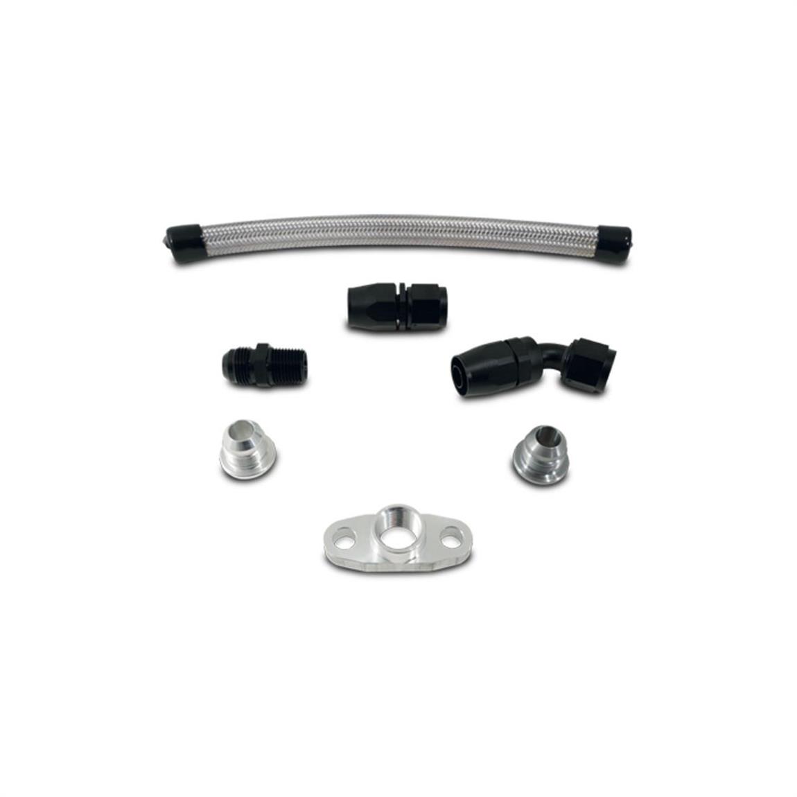 Vibrant 10282 Universal Oil Drain Kit, T3/T4 Turbo, 10 AN Hose