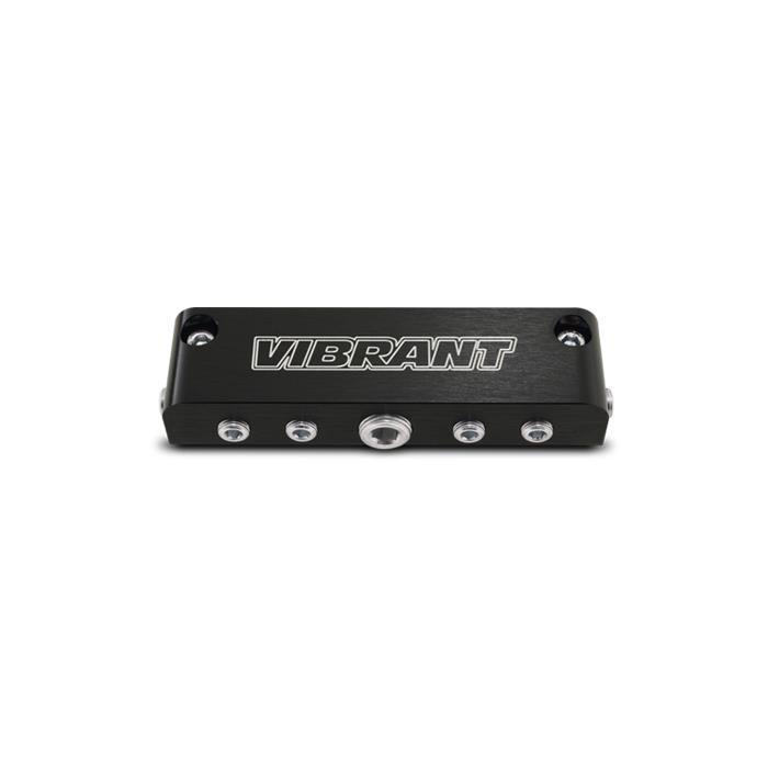 Vibrant 2691 Black Aluminum Vacuum Manifold