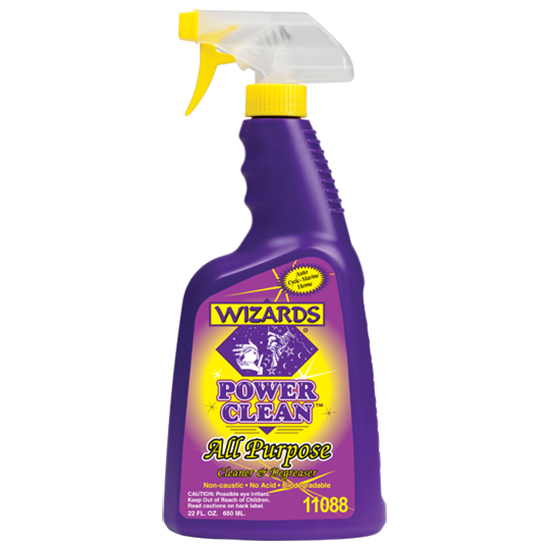 Wizards Products 11088 Power Clean Cleaner & Degreaser, 22 oz
