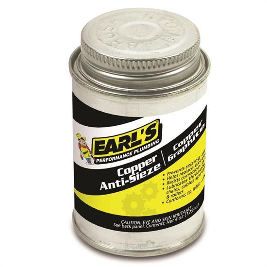 Earls D025ERL Copper AntiSeize, 4 oz.