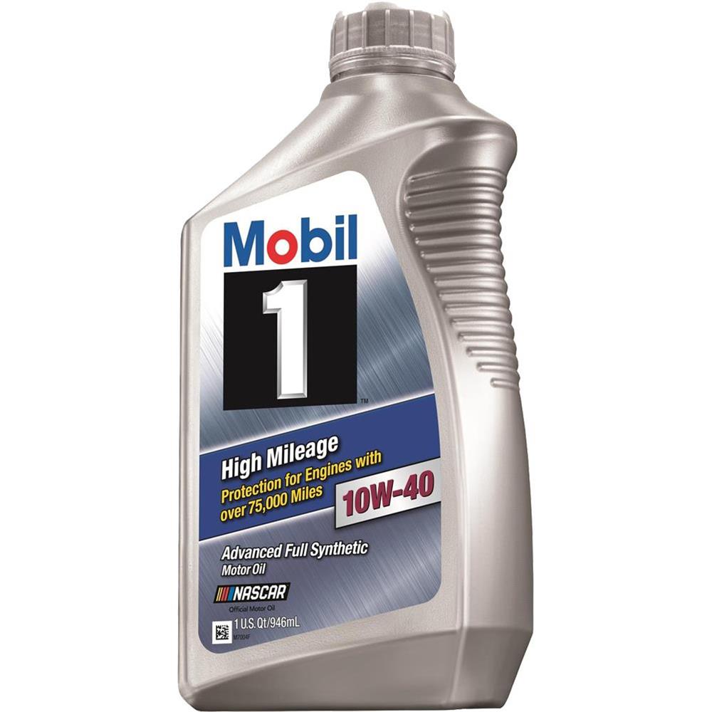 Mobil 1 103536 High Mileage 10W40/AC Delco PF1218 Oil Change Kit