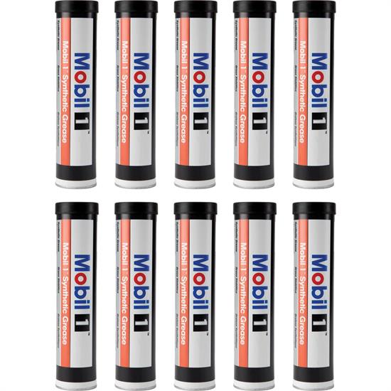 Mobil1 121071 Full Synthetic Grease, Case, 13.4 Oz Tubes