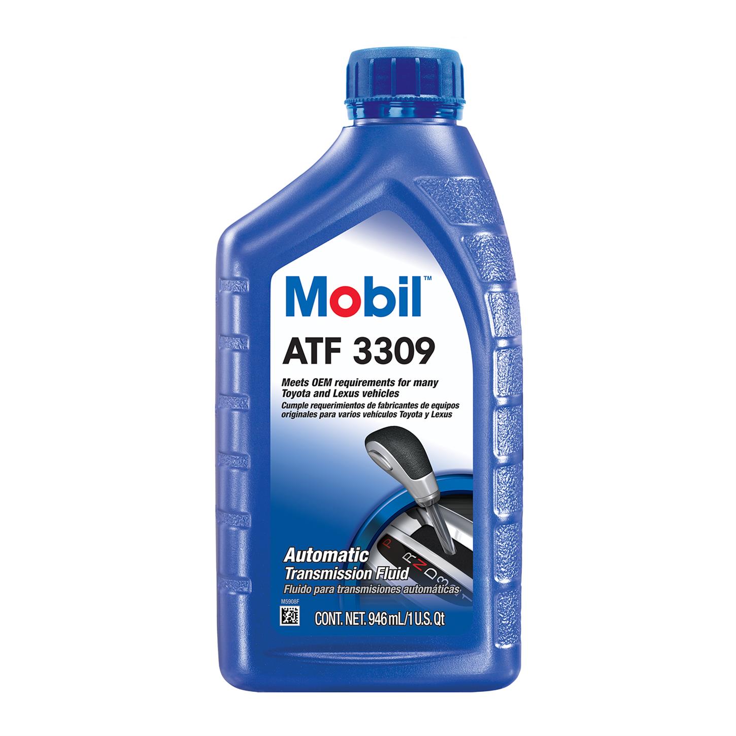 Mobil 3309 Automatic Transmission Fluid, 1 Quart