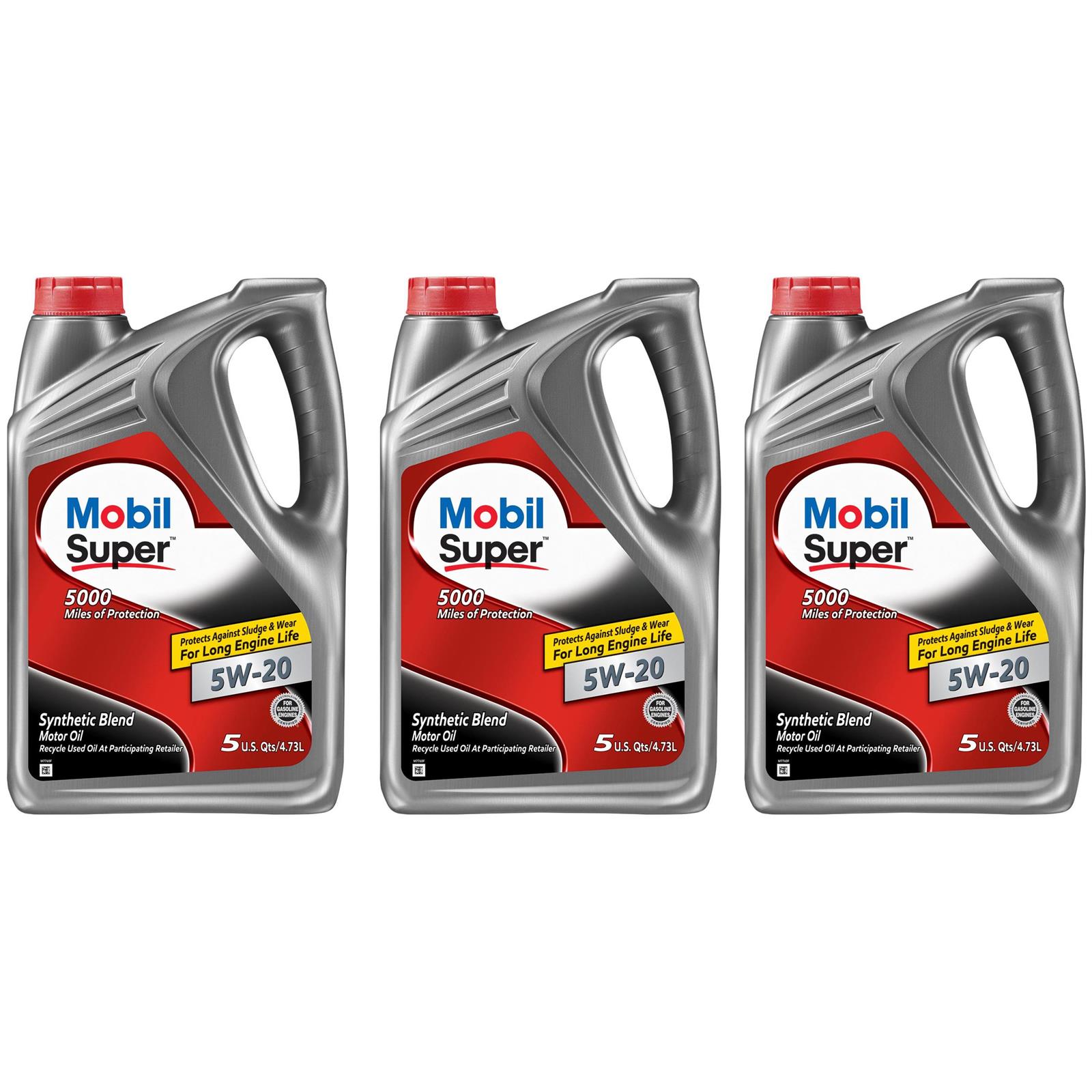 ムク sar Mobil 1 124408 Super Synthetic Blend Motor Oil, 5W-20, 15 Quarts
