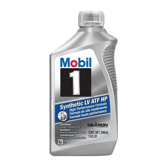 Mobil 1 Full Synthetic LV Automatic Transmission Fluid HP, 1 Qt.