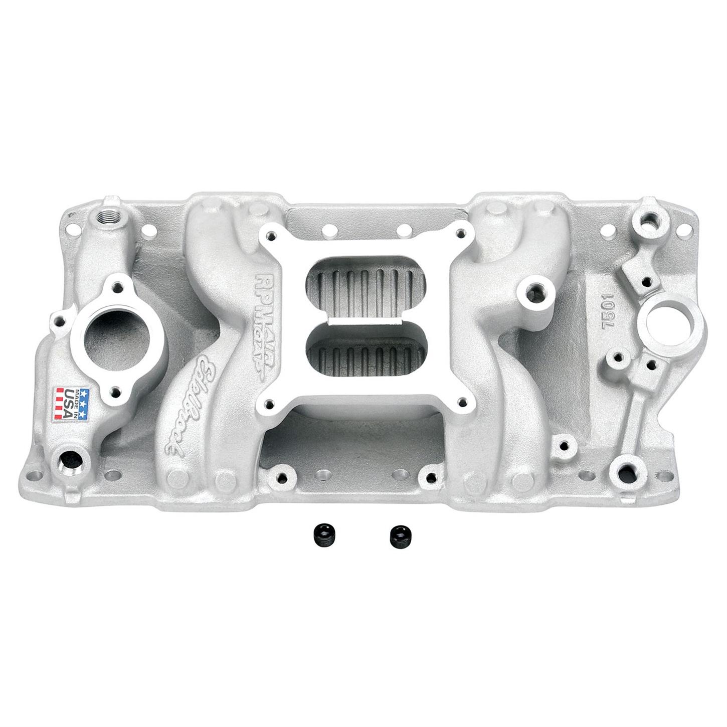 Edelbrock 7501 Performer RPM AirGap SBC Intake Manifold