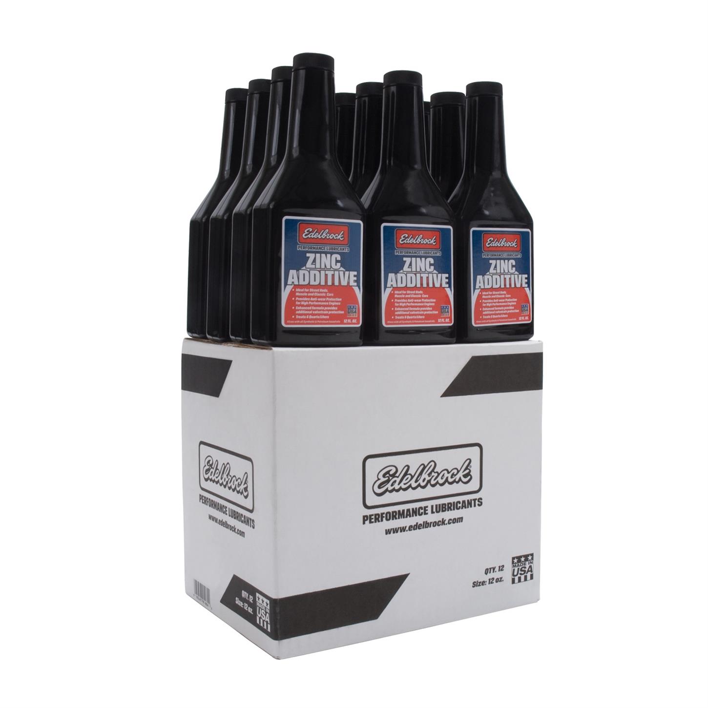 Edelbrock 1084 High Performance Engine Oil Zinc Additive