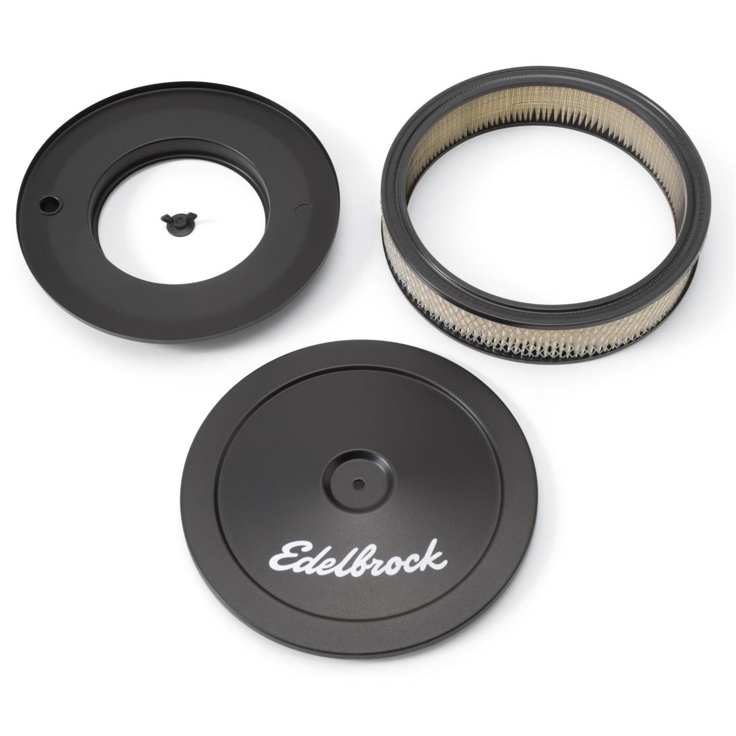 1203 Pro-Flo Black Finish 2 In. Round Air Filter Element With 10 In. Diameter