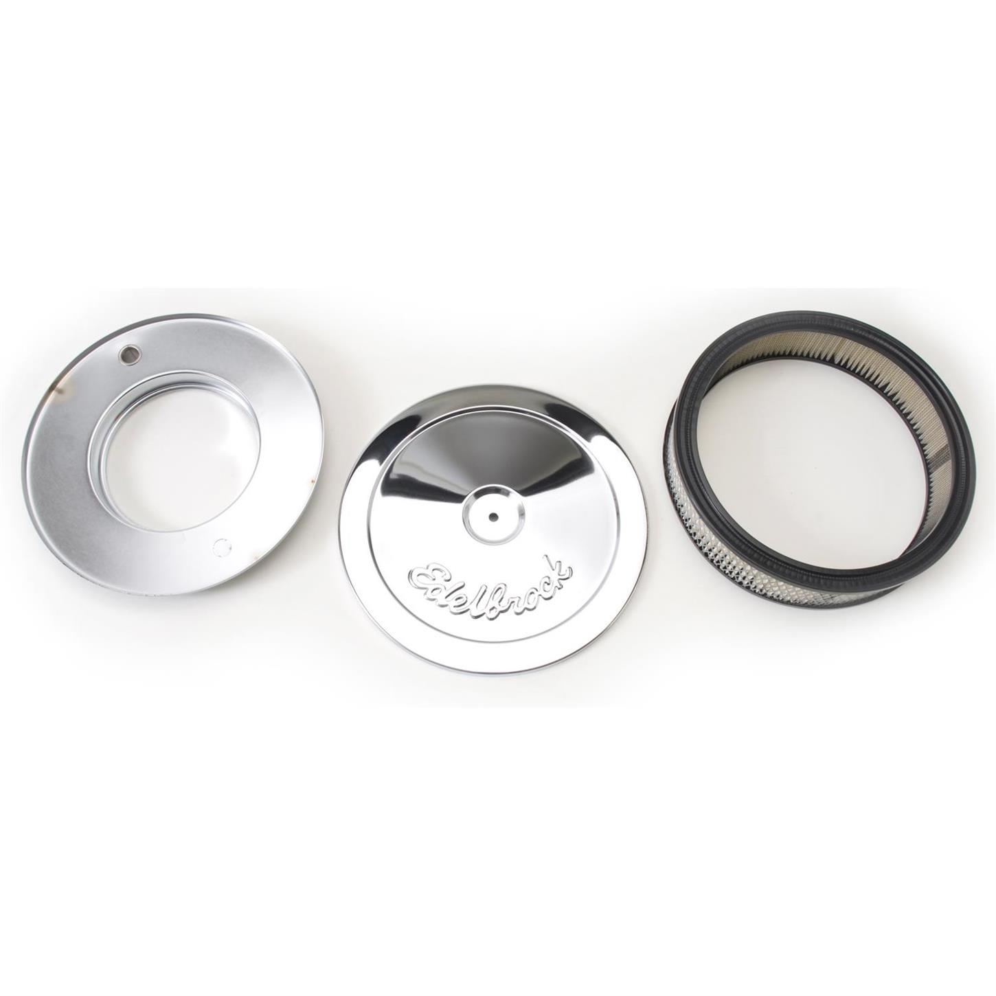 Edelbrock 1406 Performer 600 CFM Elect. Carb/Air/Fuel Kit,ProFlo