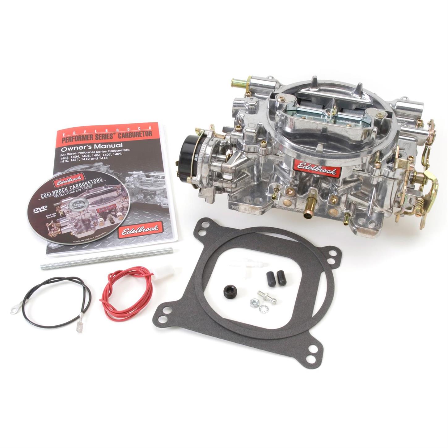 Edelbrock 1400 Performer Series 4Barrel Carburetor, 600 CFM