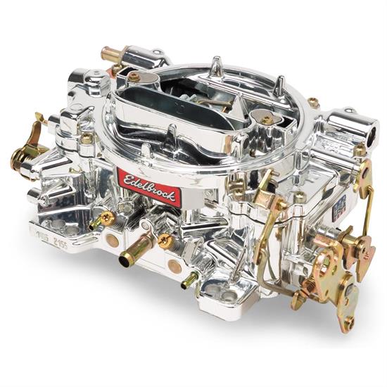 Edelbrock 14054 Performer 600 CFM 4 Barrel Carb, Manual, Endura Shine