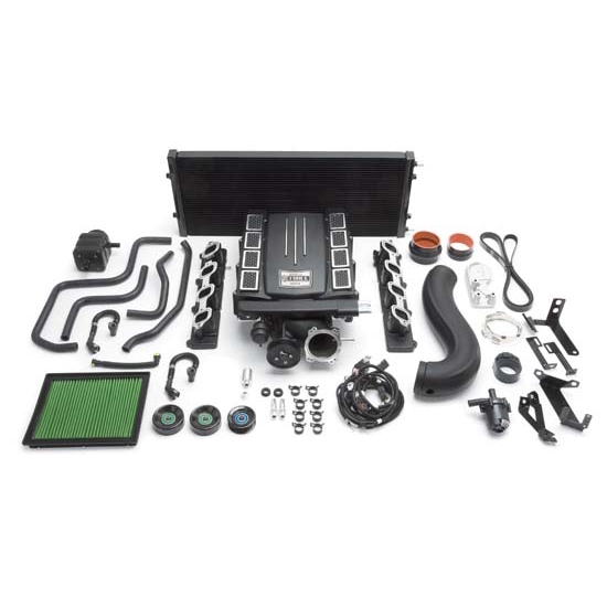 Puleggia Sovralimentazione Edelbrock 15822 E-Force | Diametro 3 Pollici, 6 Rib, Anodizzata Nera Per Sistema Tuner Stage 3