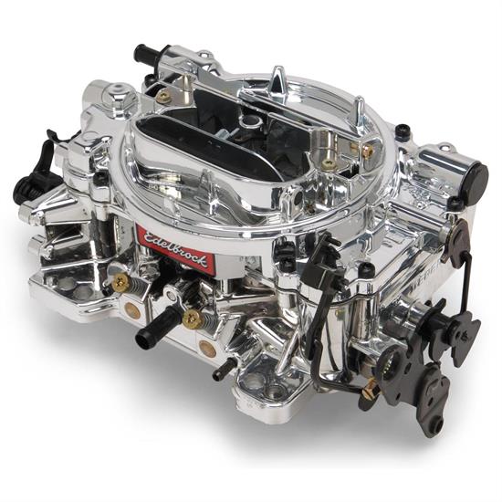 Edelbrock 18024 Endurashine AVS 4 Barrel Carb, 500 CFM, Manual Choke