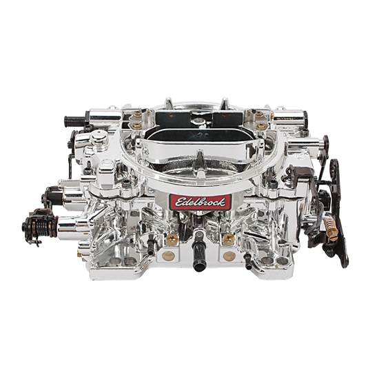 Edelbrock 18054 Endurashine AVS 650 CFM 4 Barrel CarburetorMan. Choke