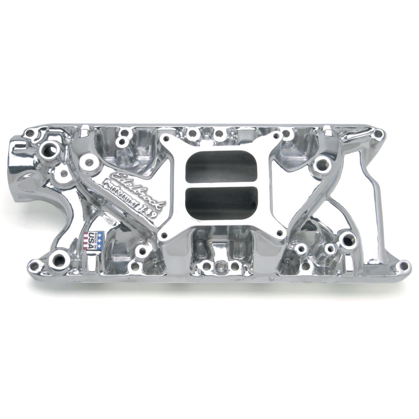 Edelbrock 21211 Performer Intake Manifold, Ford 260,289,302, Pol