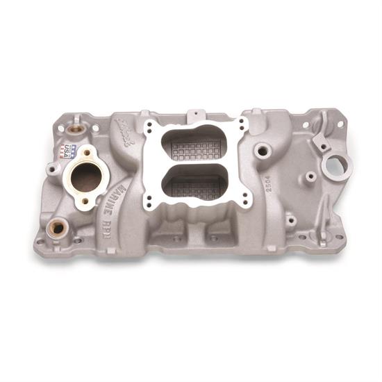 Edelbrock 2504 Performer RPM Marine Intake Manifold,Small Block Chevy