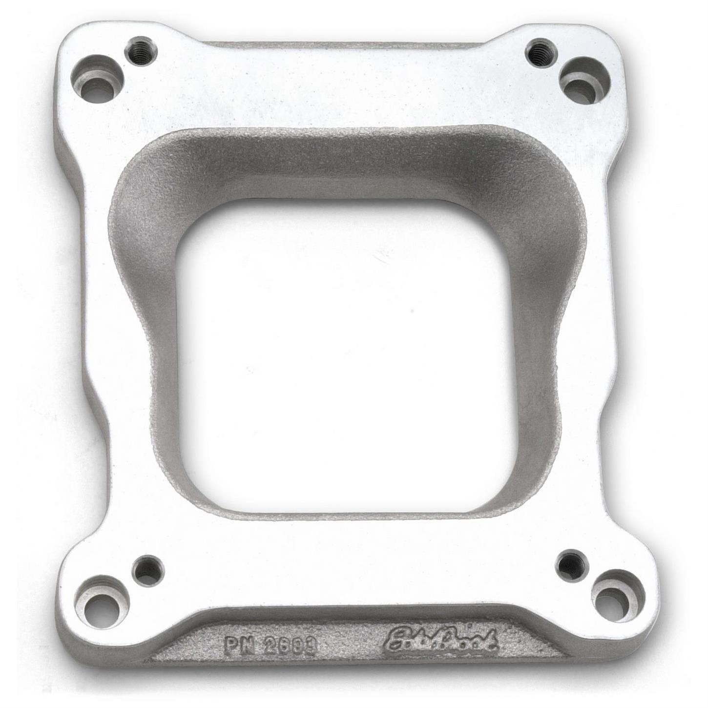 Edelbrock 2693 Carburetor Adapter, 0.75 Inch Aluminum
