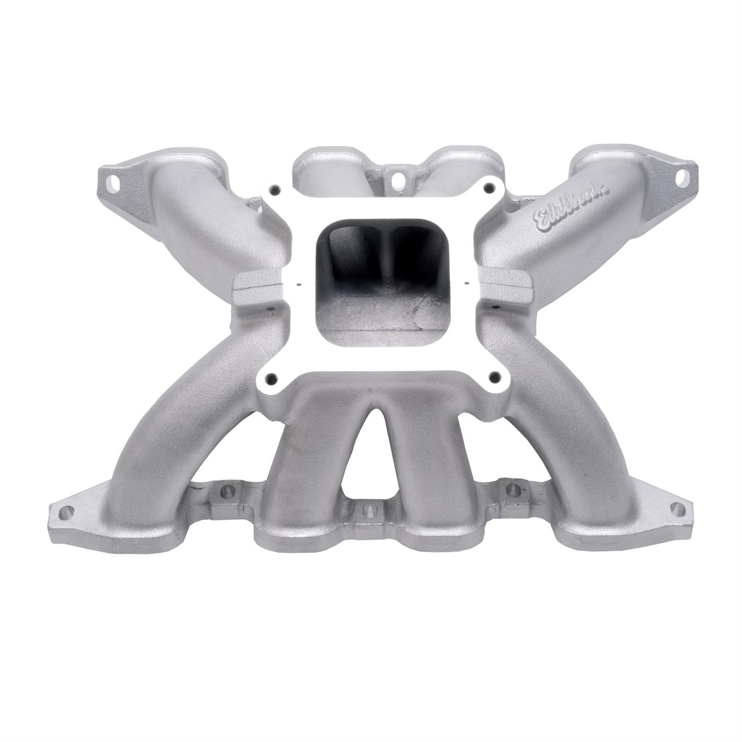 Edelbrock 2848 Victor 2Piece Intake Manifold, Small Block Chevy