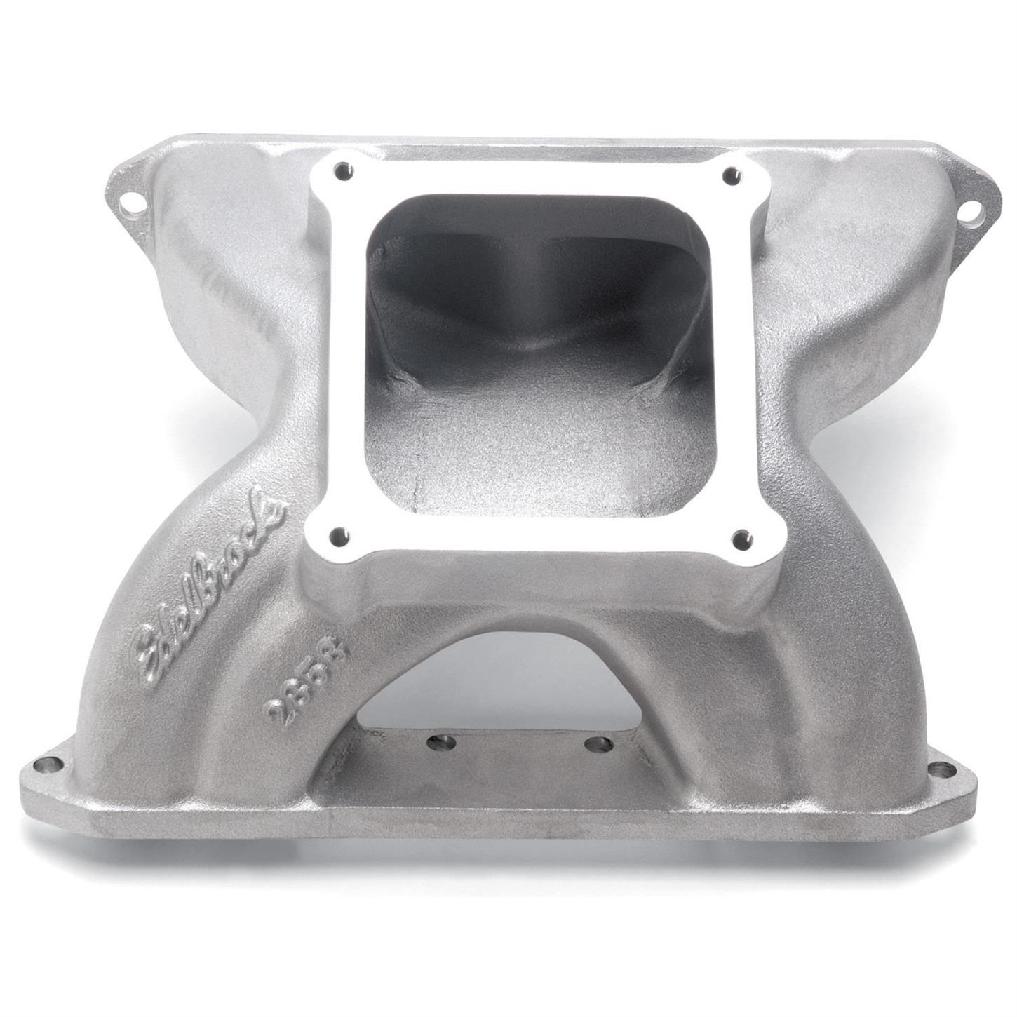Edelbrock 2858 Glidden Victor Spider Intake Manifold, Chevy