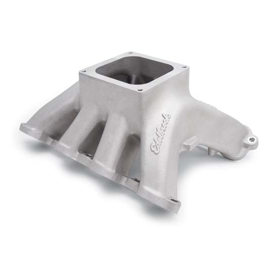 Edelbrock 2883 Victor SB2 Spider Intake Manifold, Aluminum, Chevy SB2