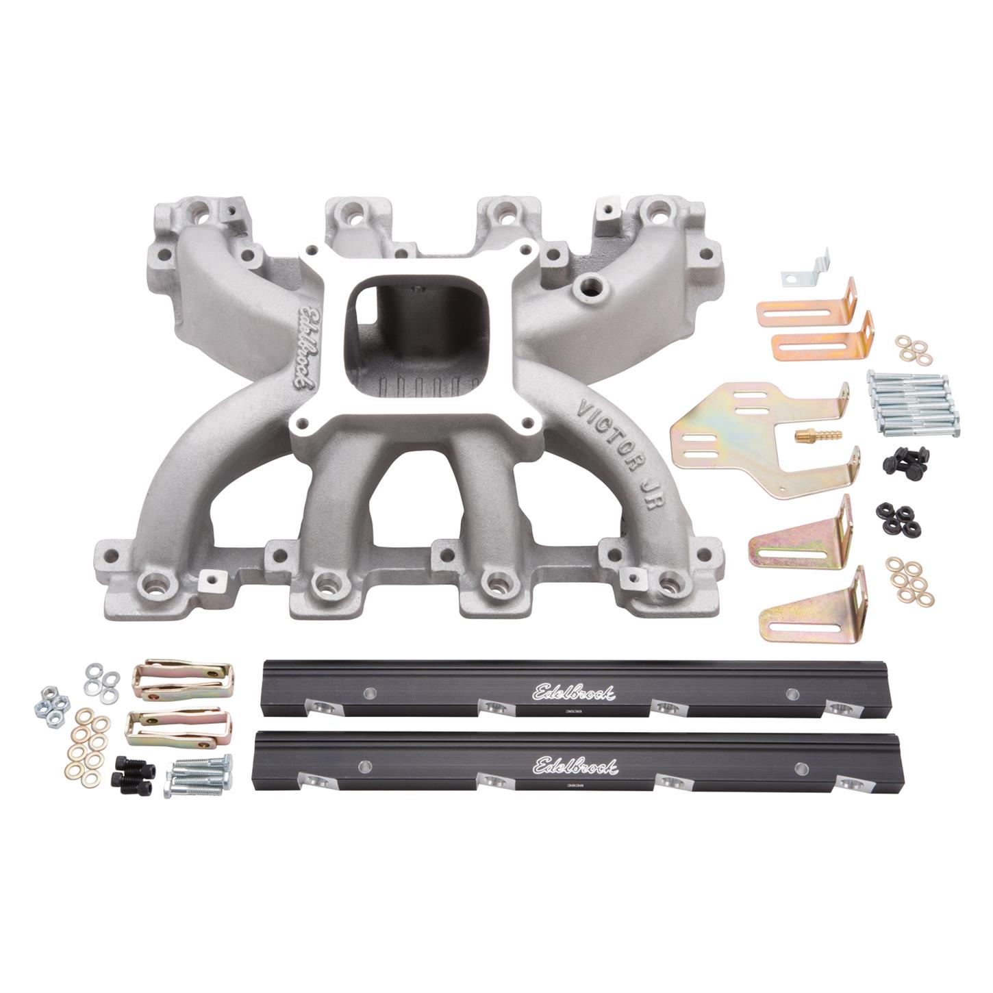 Edelbrock 29086 Victor Jr. LS1 EFI Kit Intake Manifold, Chevy 5.7LS