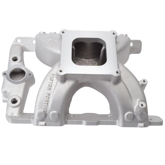 Edelbrock 2957 Victor Pontiac Intake Manifold, Pontiac 326455