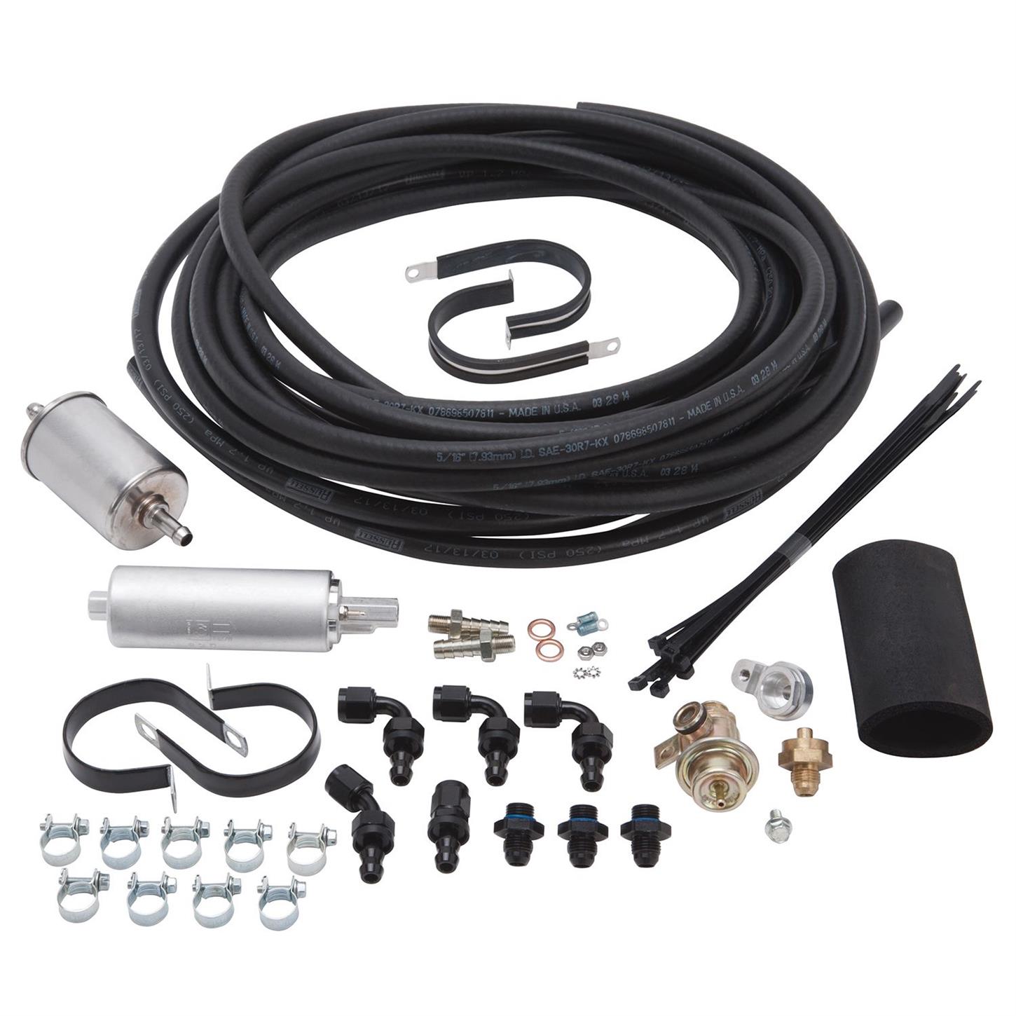 Edelbrock 3651 Fuel Injection Feed and Return Pipe, 67 GPH