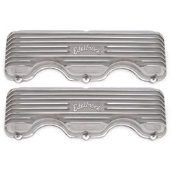 Edelbrock 4140 348/409 Chevy Finned Aluminum Valve Covers