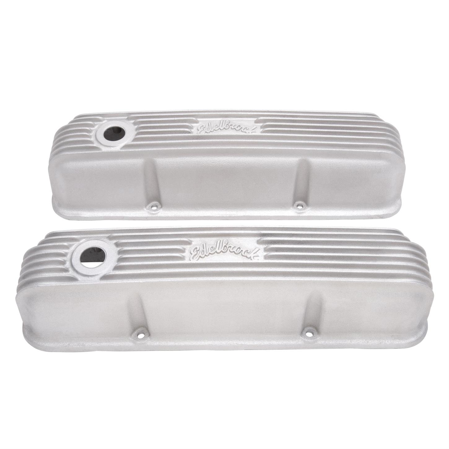 Edelbrock 41629 Classic Ford FE Satin Valve Covers