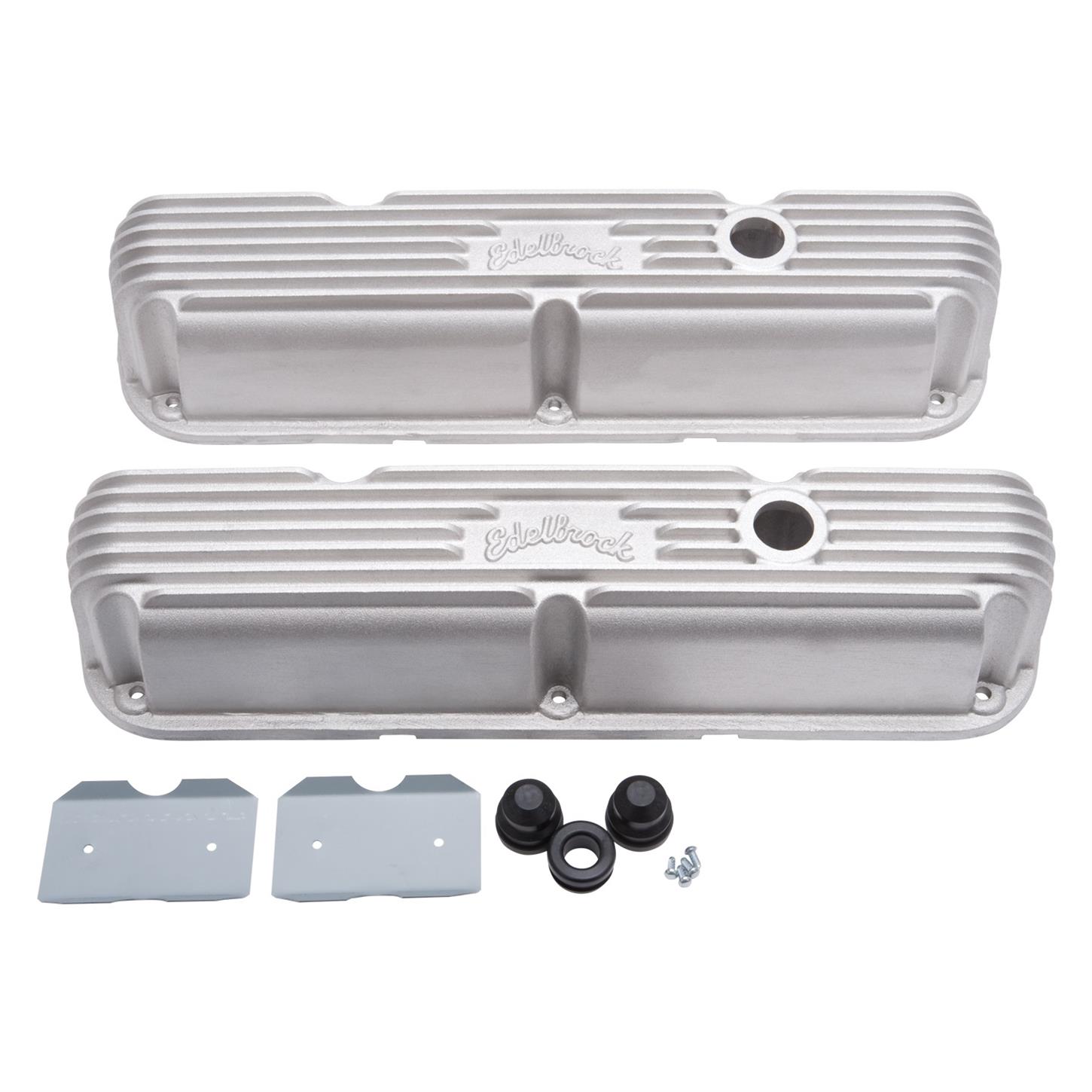 Edlbrock 41769 Classic Series Valve Cover Set, Small Block Mopar