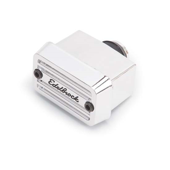 Edelbrock 42044 Elite Series Oil Breather Cap, PushIn, Top Mount