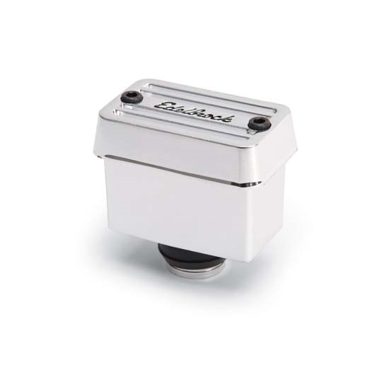 Edelbrock 42044 Elite Series Oil Breather Cap, PushIn, Top Mount