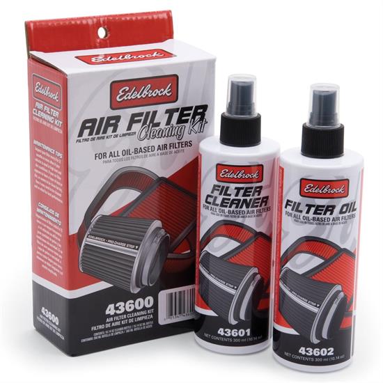 Edelbrock 43600 Air Filter Cleaning Kit, 10 ounce