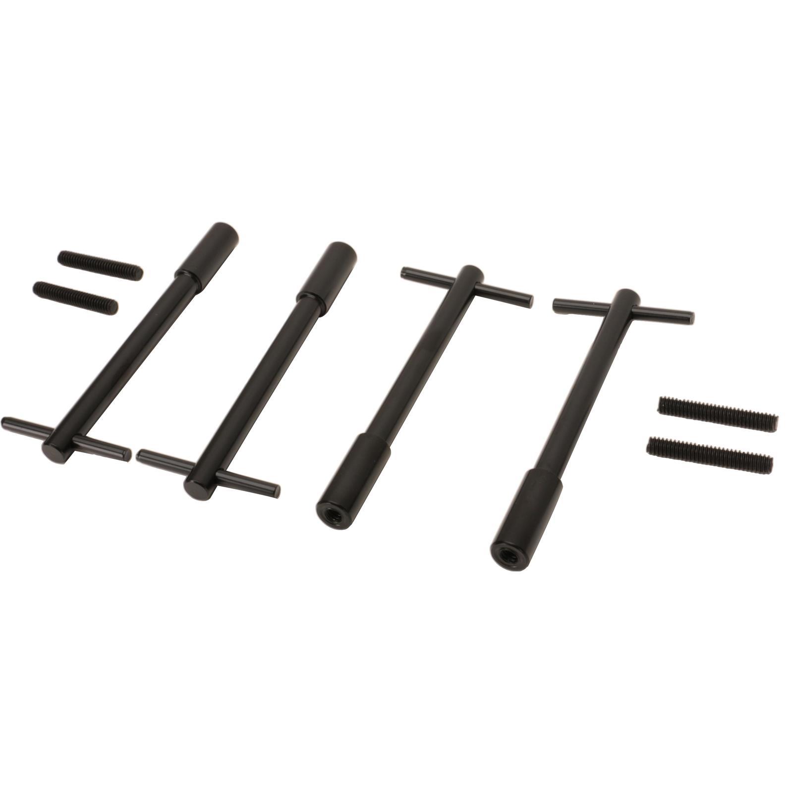 Edelbrock 44023 Valve Cover Fasteners, Set of 4, Black