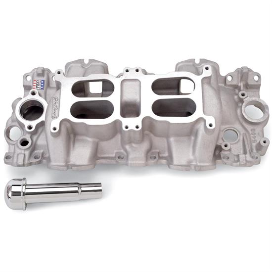 Edelbrock 5409 348/409 Dual Quad Intake Manifold, Large Port
