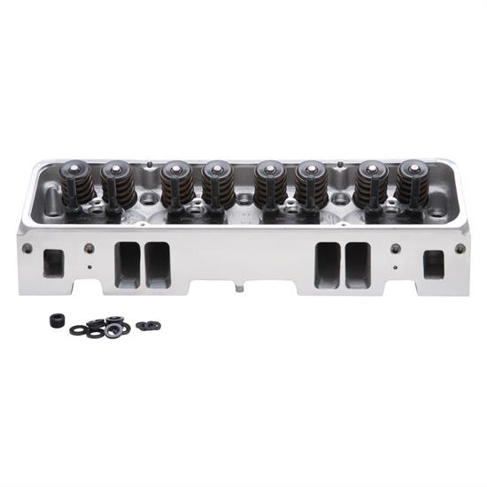 Edelbrock 60975 ETec Cylinder Head, Aluminum, Chevy 302,327,350,400