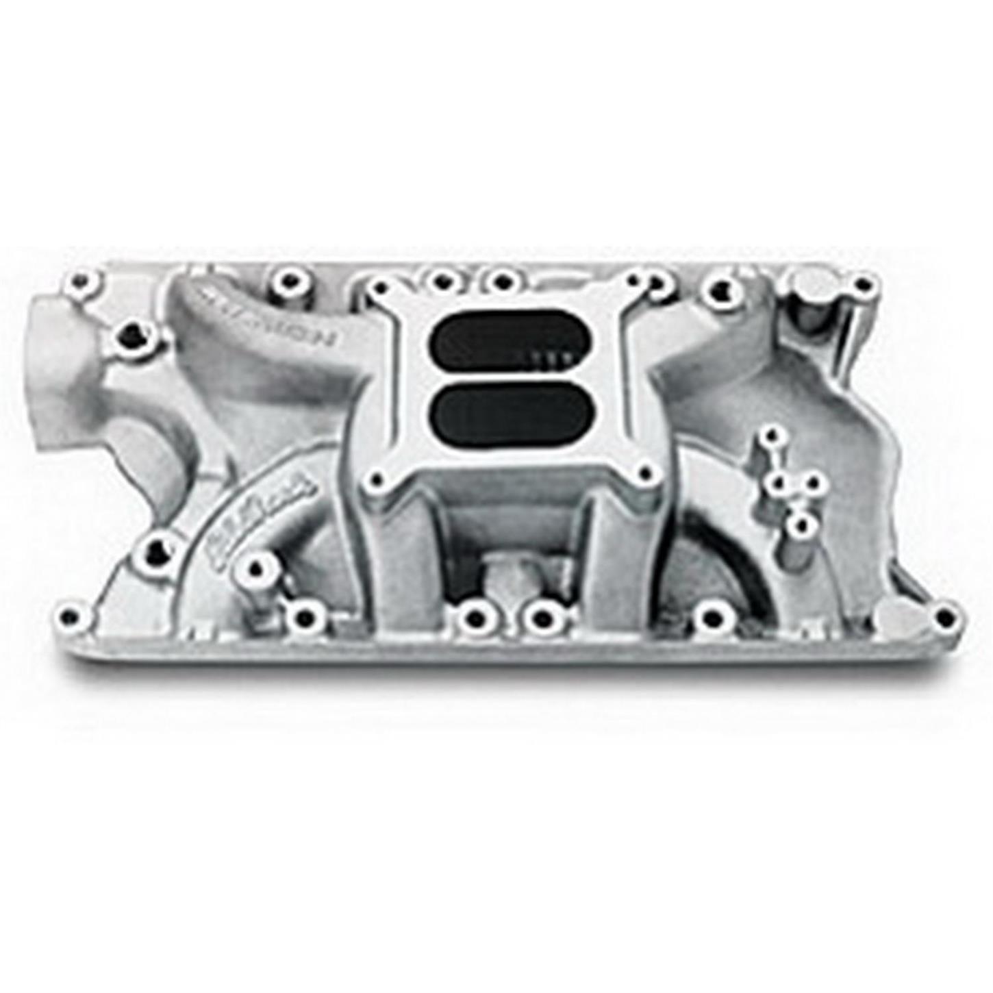 Performer Rpm Intake Edelbrock Performer RPM Aluminum Intake Manifold, Dual Plane 4-Barrel ...