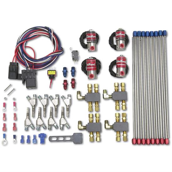 Edelbrock 71840 Victor Direct Port Nitrous Oxide System,100250 hp V8