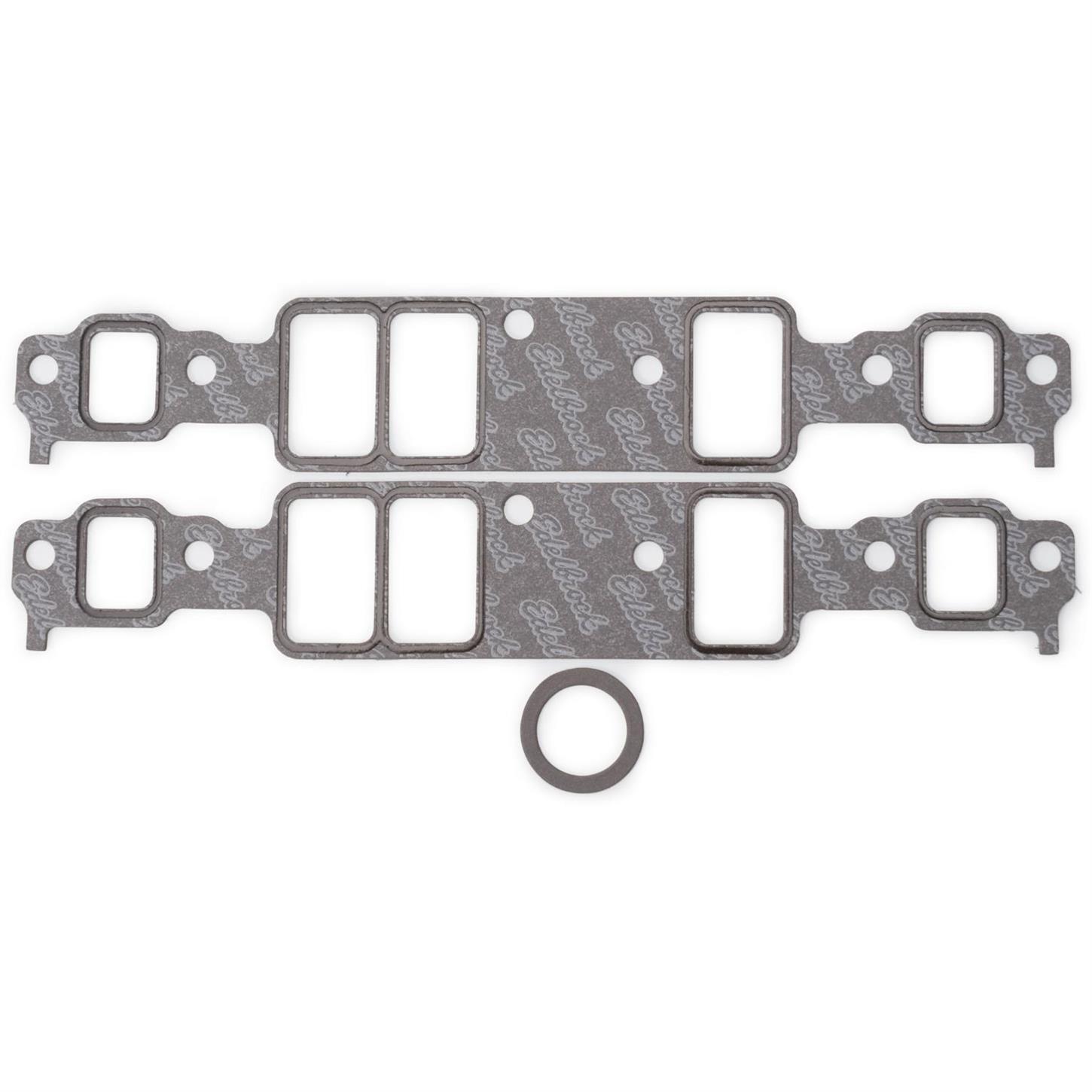 Edelbrock 7209 Intake Manifold Gasket Set, Chevy V6, 90 Degree