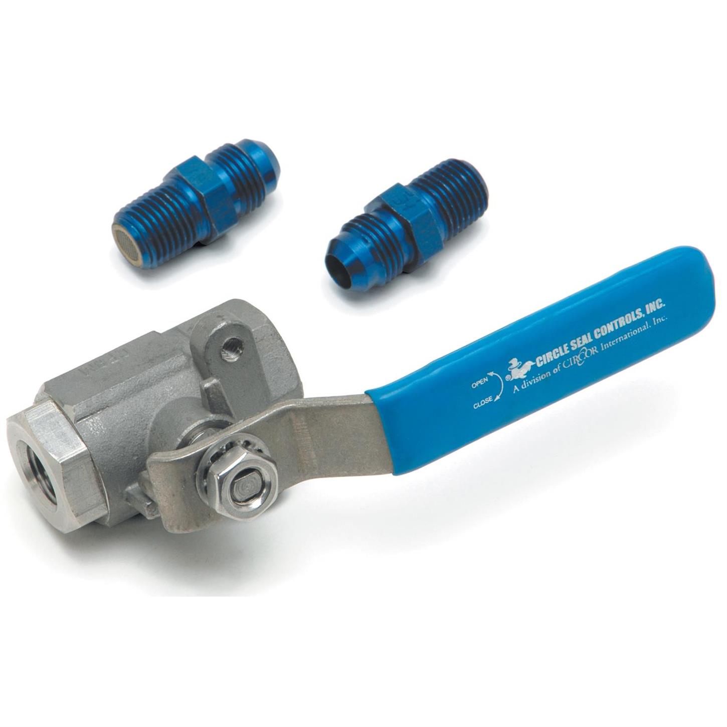 Edelbrock 72952 Nitrous Oxide ShutOff Valve, 520 Pounds