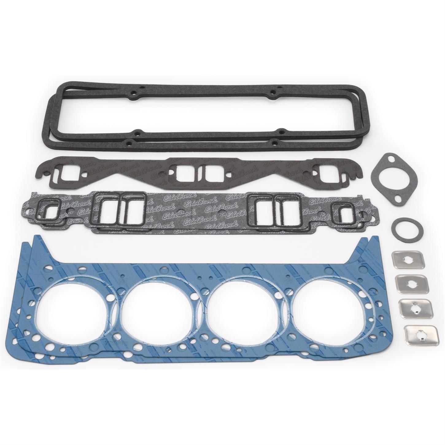 Edelbrock 7361 Cylinder Head Gasket Set, Chevy 265,283,302,327,350