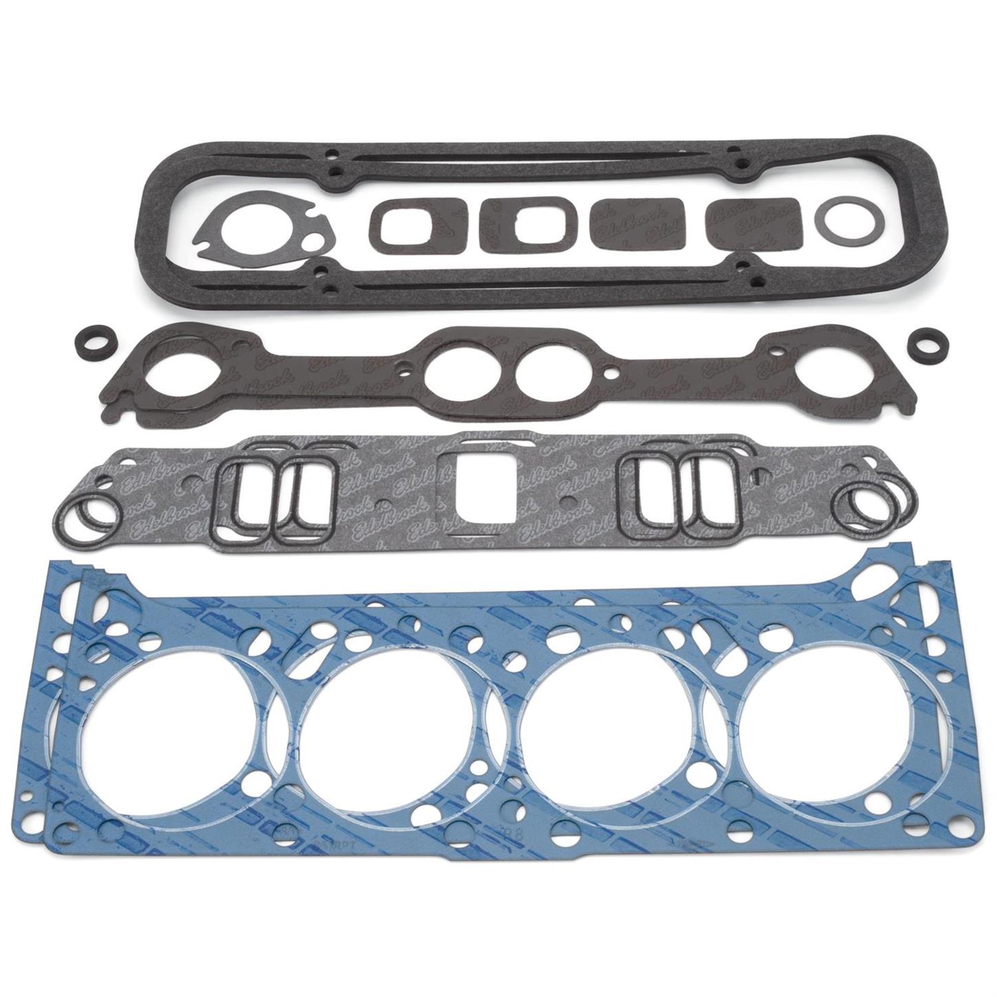 Edelbrock 7382 Cylinder Head Gasket Set, Pontiac 389455