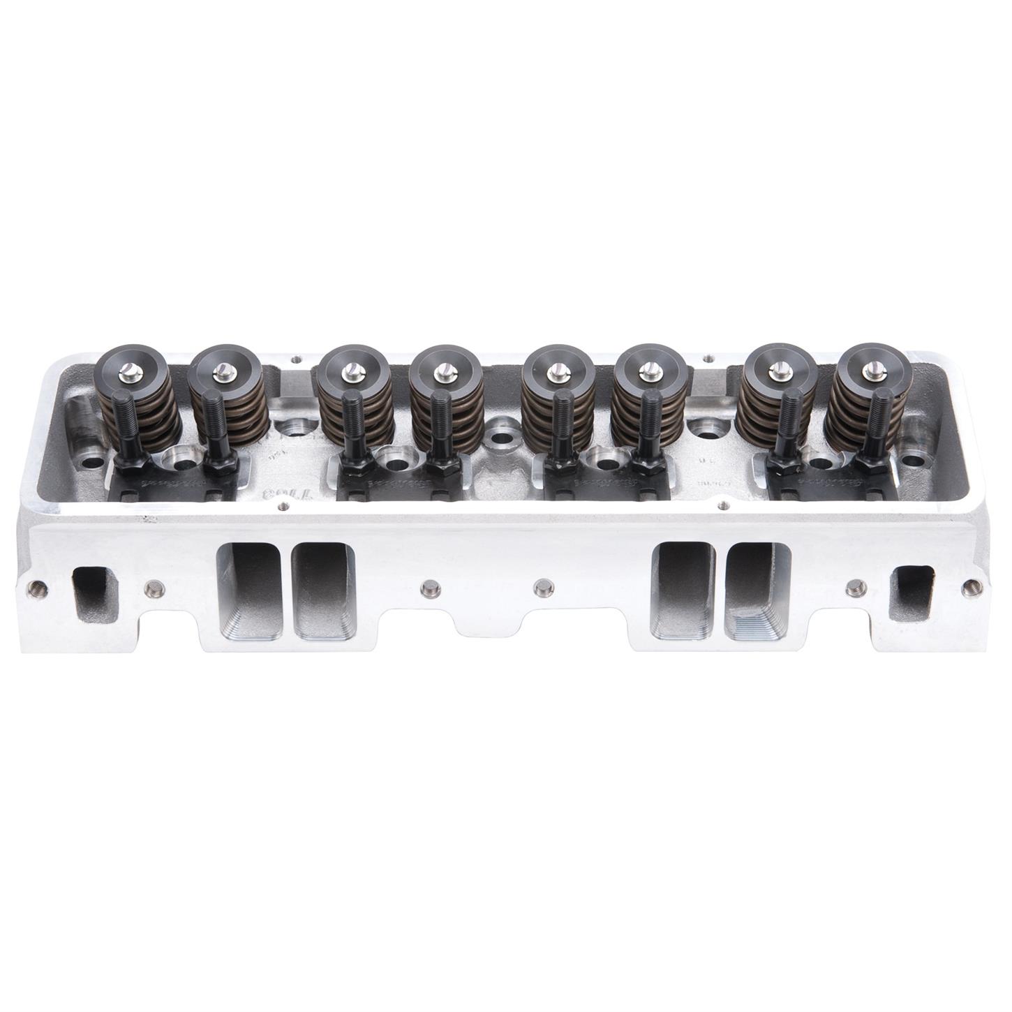 Edelbrock Victor Jr Small Block Chevy Assembled, Angle Plug